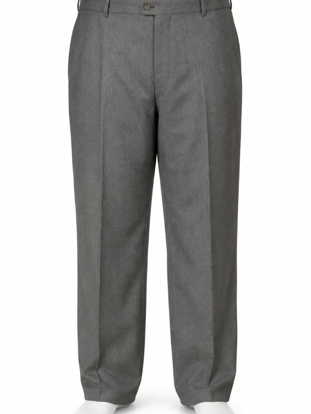 Brooks Brothers 1818 Wool Dress Pants Mens 42x27 Gray Vitale Barberis